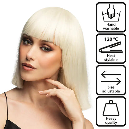 Perruque Djamilla "Breezy Blond" - Haute Qualité