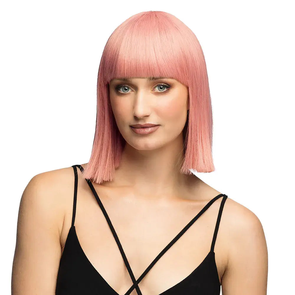 Perruque Djamilla Coral Pink - Haute Qualité