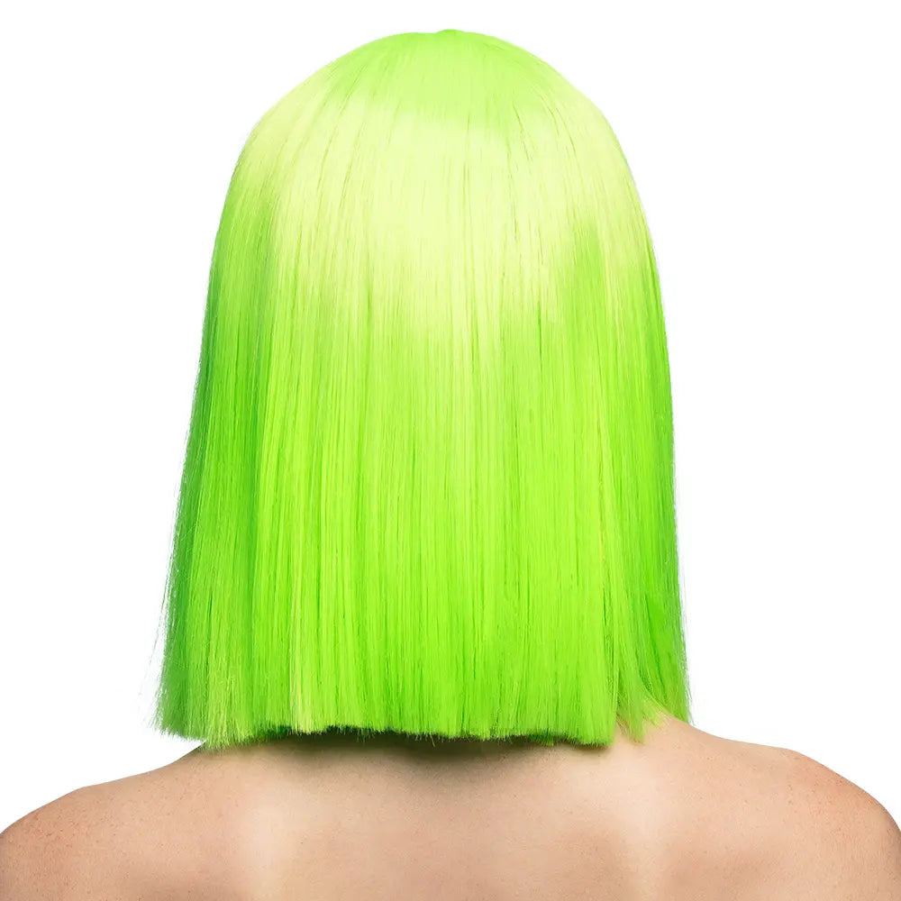 Perruque Dance Vert Fluo