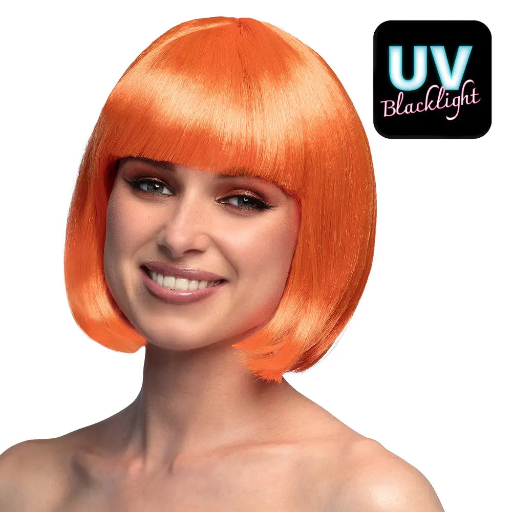 Perruque Cabaret Orange