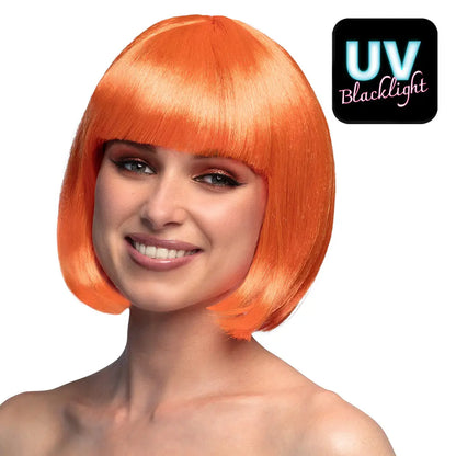 Perruque Cabaret Orange