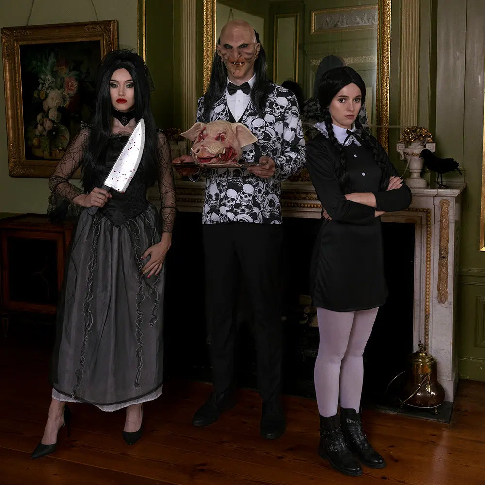 Perruque Mercredi Addams