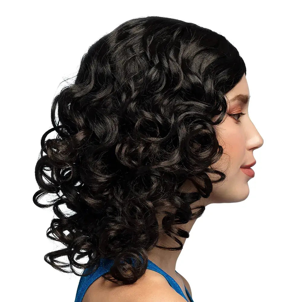 Perruque Cocktail Noir