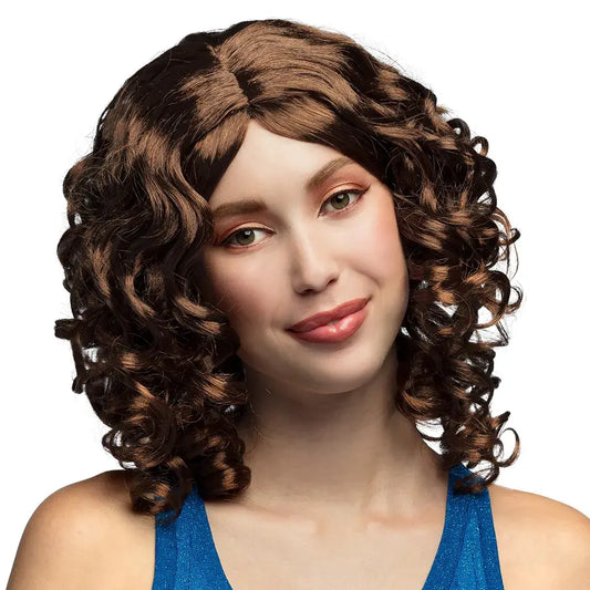 Perruque Cocktail Brun