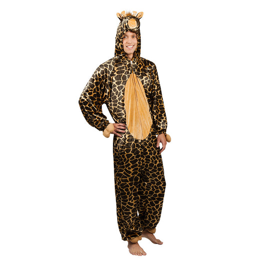 Costume adulte Girafe peluche