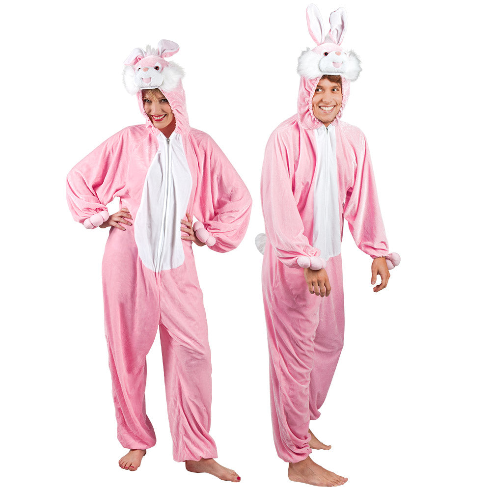 Costume adulte Lapin peluche