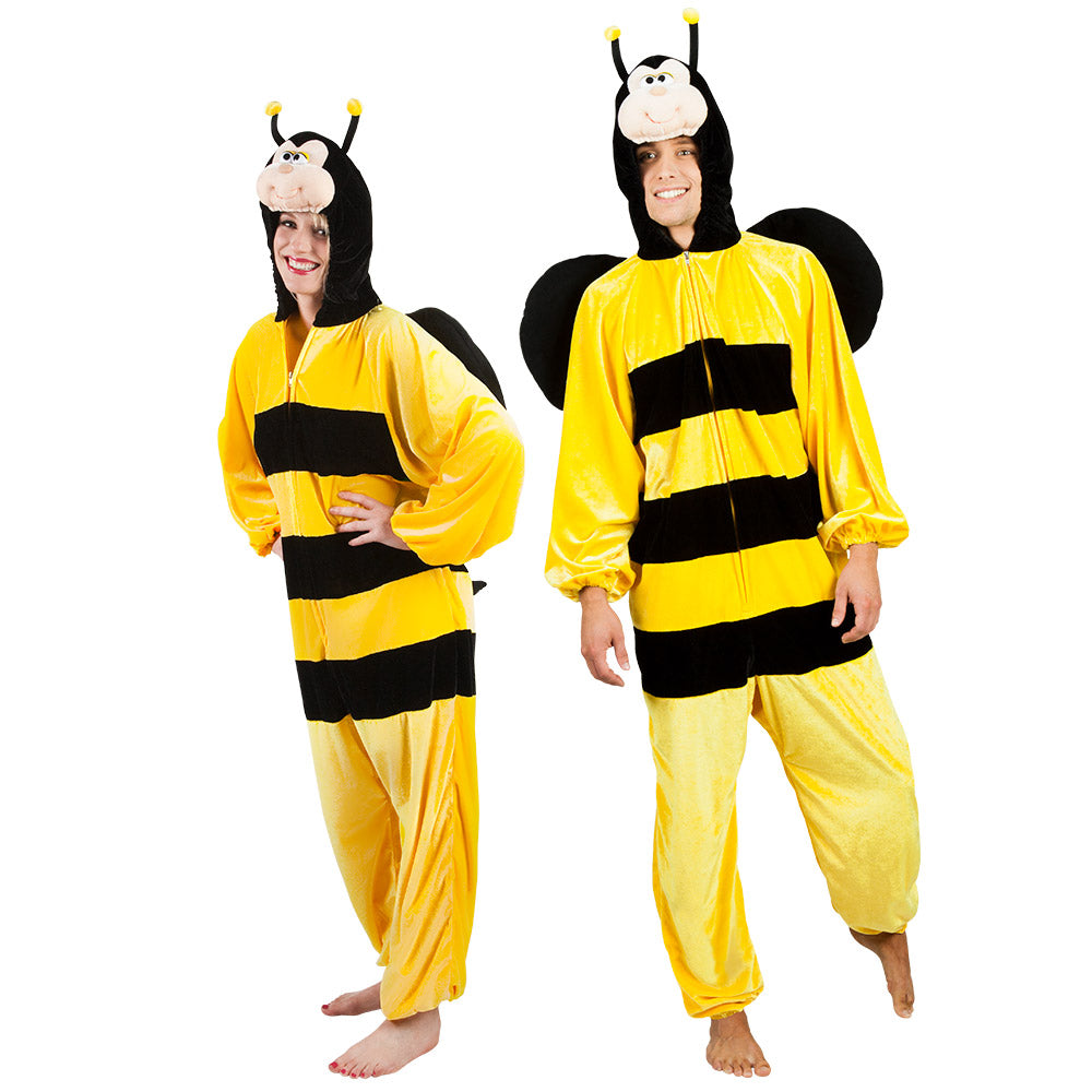 Costume adulte Abeille peluche