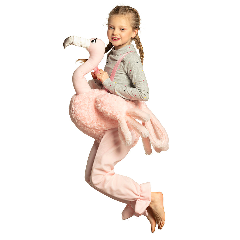 Costume enfant Sur un flamant