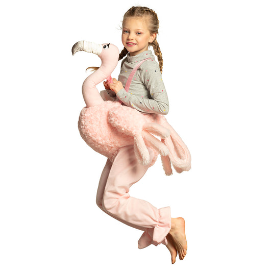 Costume enfant Sur un flamant