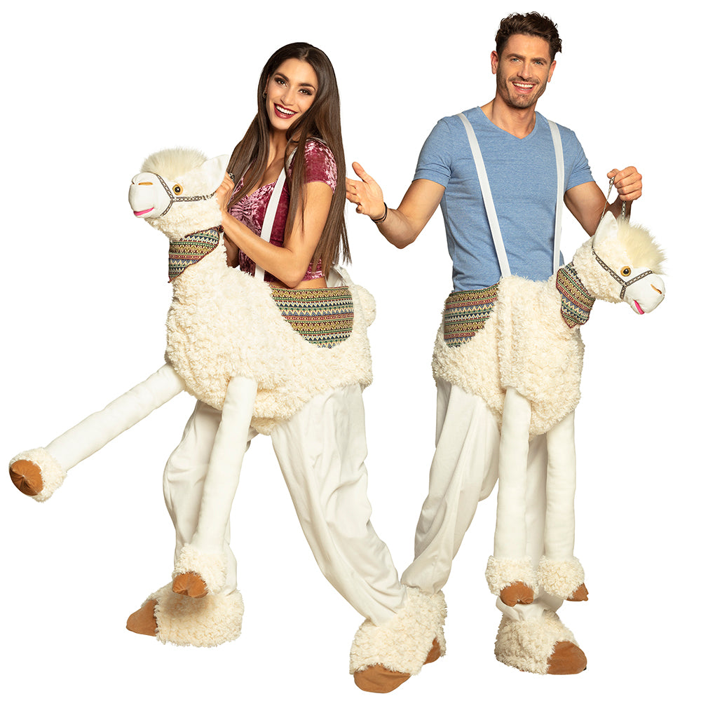 Costume adulte Sur un lama