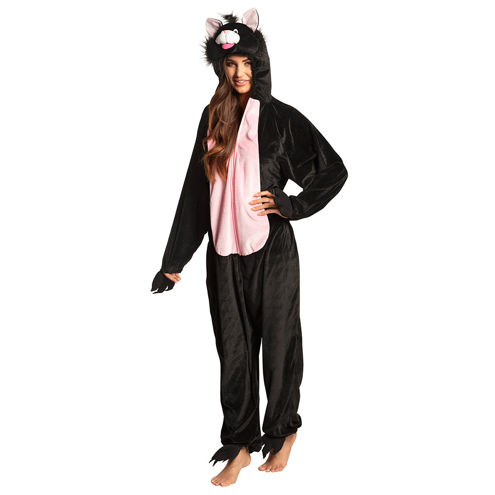 Costume adolescent Chat peluche