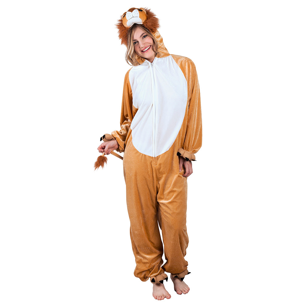 Costume adolescent Lion peluche