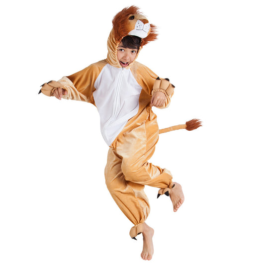 Costume enfant Lion peluche