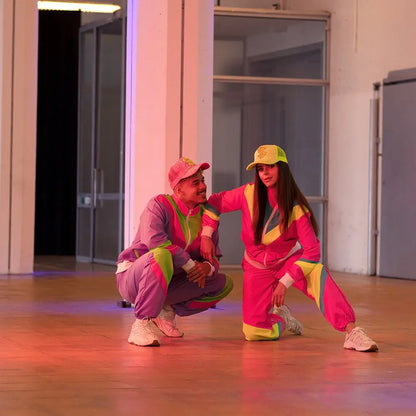 Survêtement Retro violet (Homme Taille M)