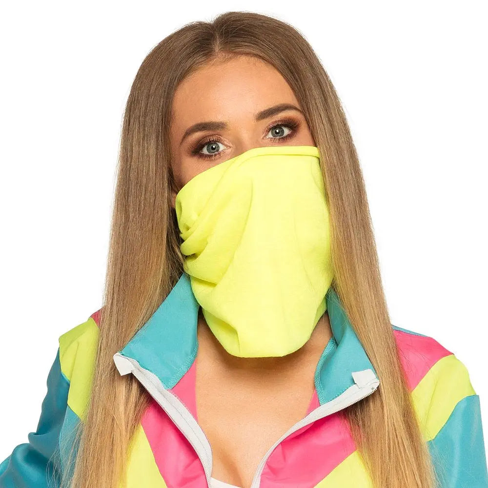 Survêtement Rétro Bleu Fluo (Femme Taille L)