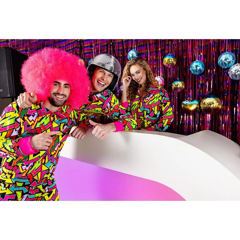 Survêtement Street Art fluorescent (Femme Taille L)