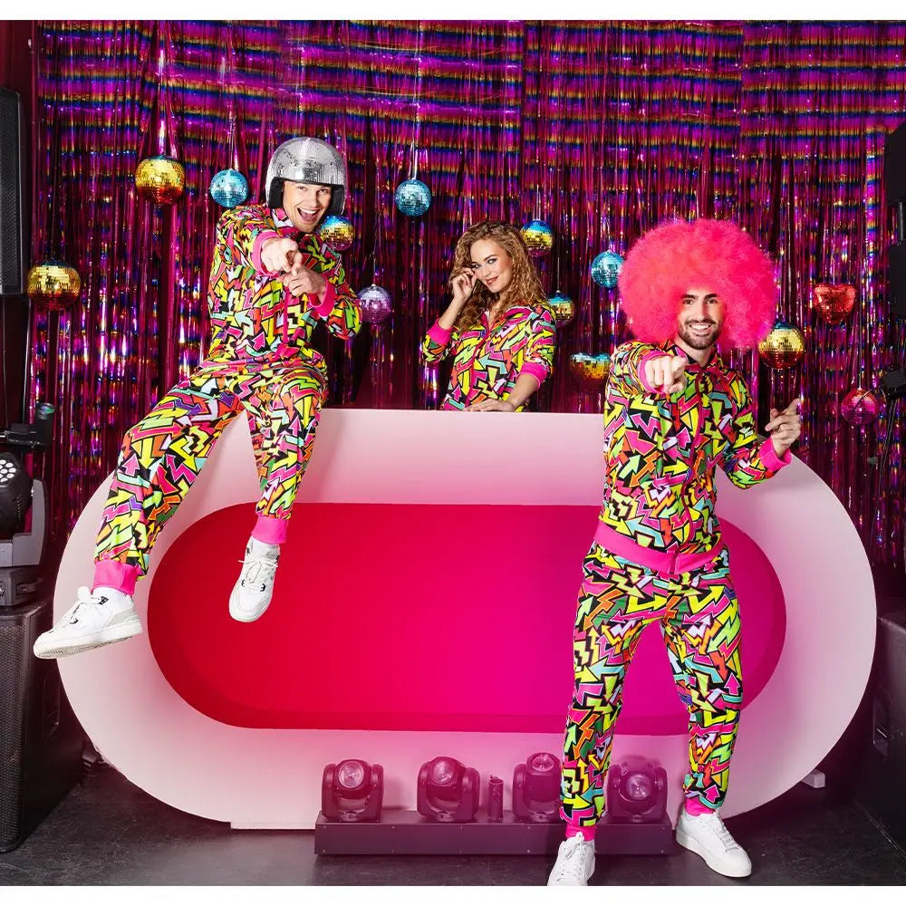 Survêtement Street Art fluorescent (Homme M)