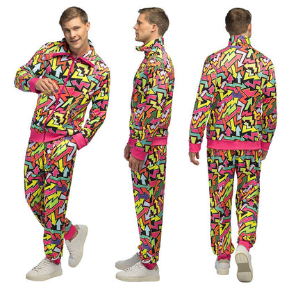 Survêtement Street Art homme fluorescent (XL) qualité supérieure