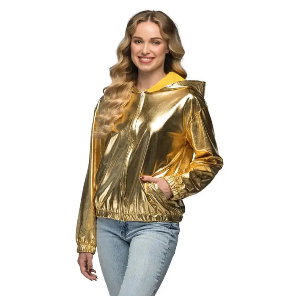 Veste Femme ''Rave Métallique'' Or - M