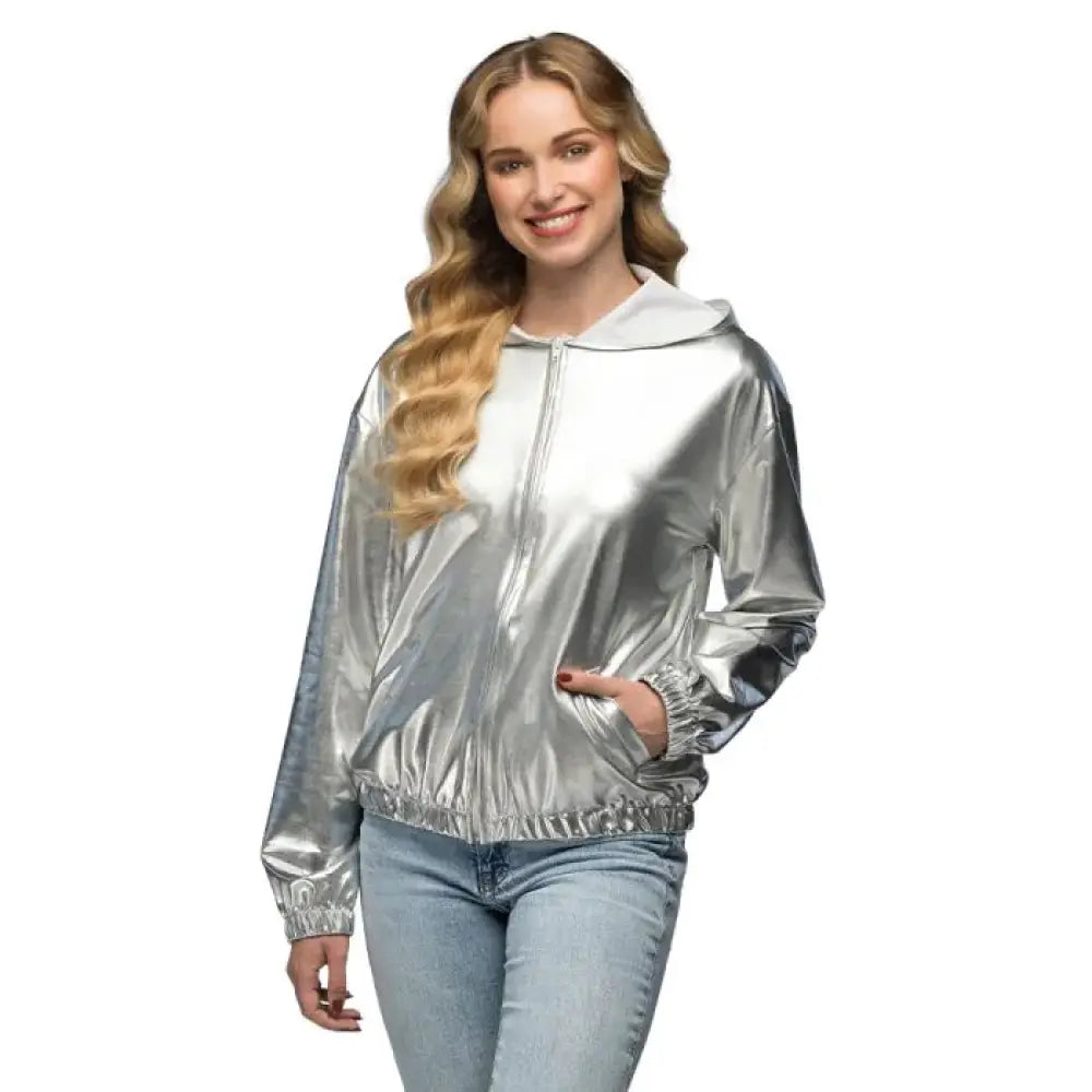 Veste Femme ''Rave Métallique'' Argent - M