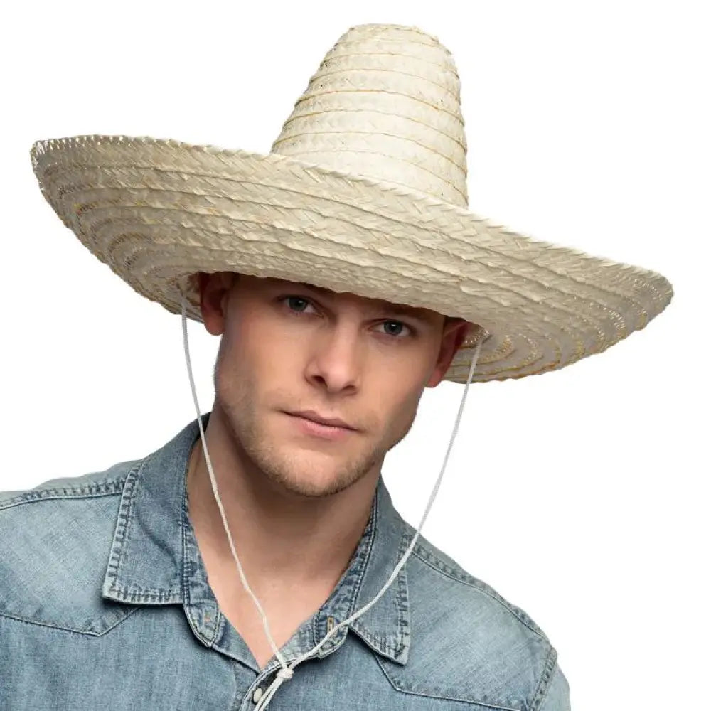 Sombrero Puebla naturel (Ø 49 cm)