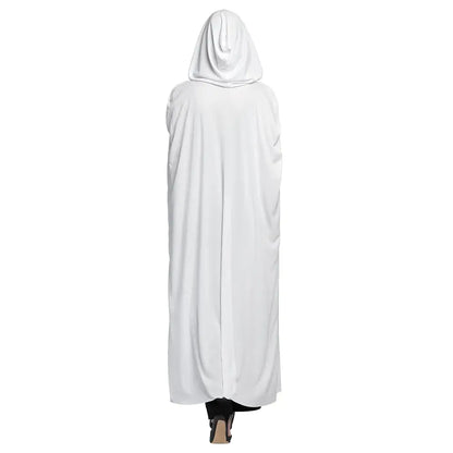 Cape à Capuche - Blanc - 180 cm