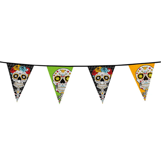 Guirlande de fanions PE Día de los muertos