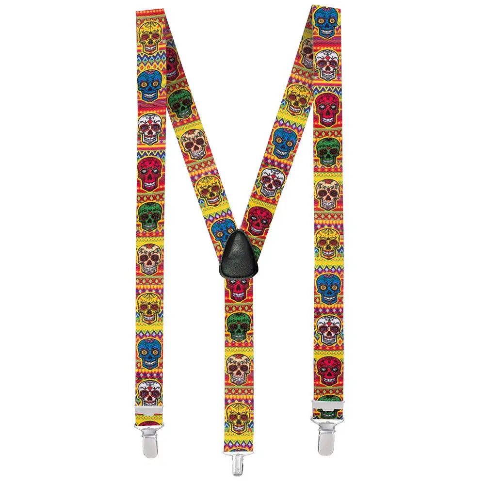Paire de Bretelles - Sugar Skulls
