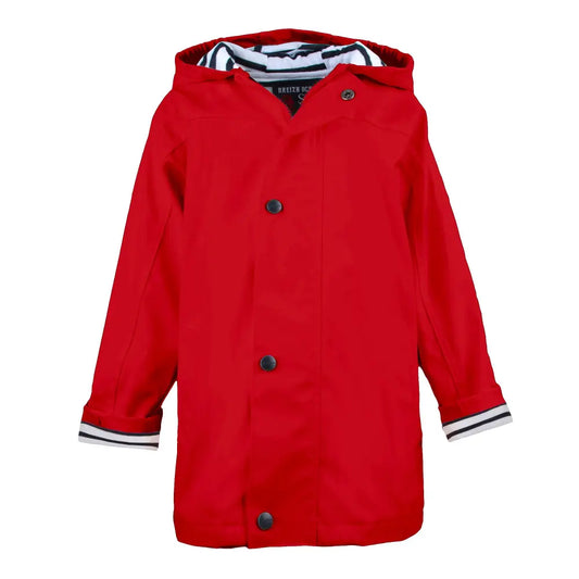 Ciré mixte coupe droite, Rouge Enfant Taille 4 A