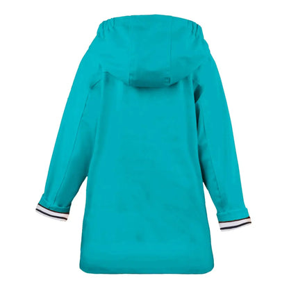 Ciré mixte coupe droite, Bleu Turquoise Enfant Taille 10 A