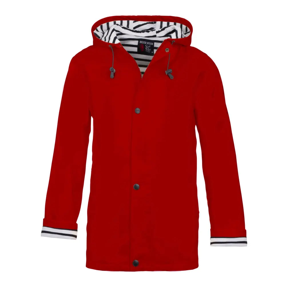 Ciré mixte coupe droite, Rouge M