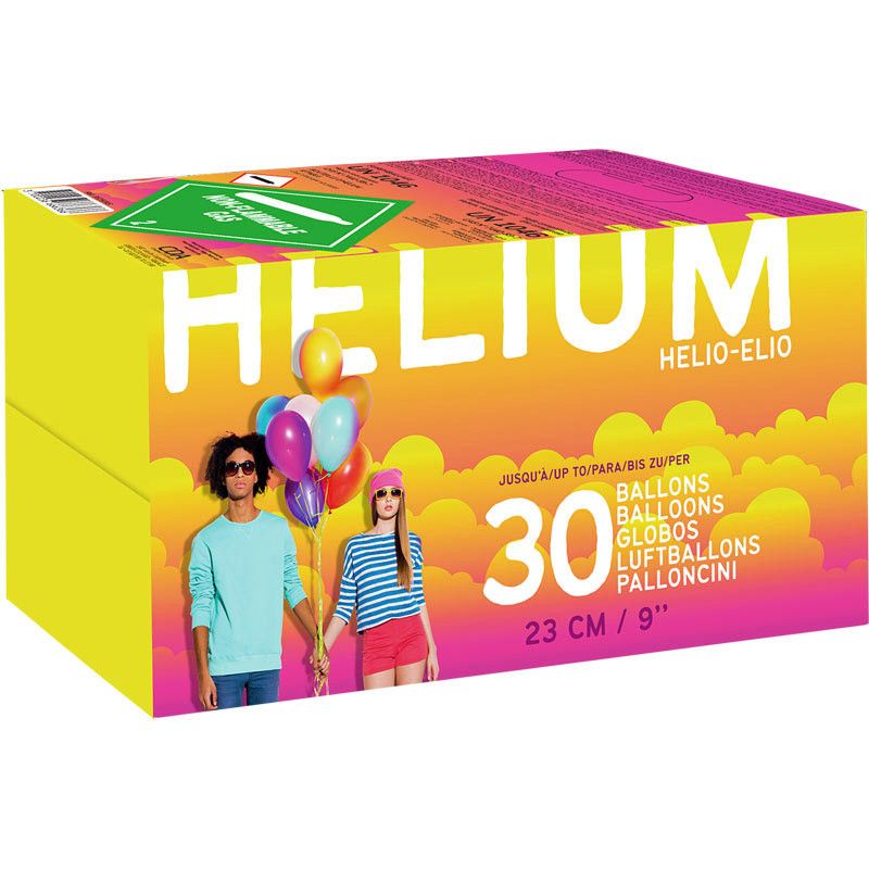 Bouteille Hélium 30 ballons (0.25m3) - vendu sans ballon