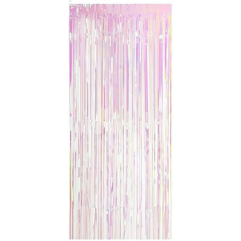 Rideau Franges Holographique - Scintillant - 100x200cm