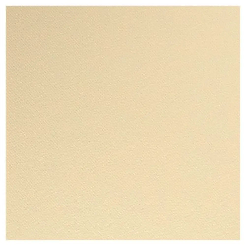 50 Serviettes Airlaid 40x40 - Ivoire