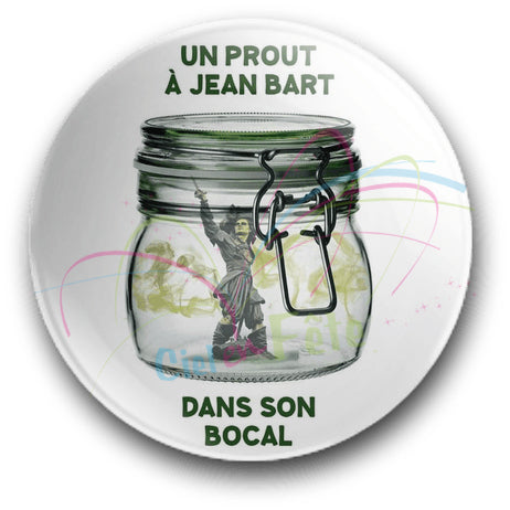 Badge Un prout à Jean bart dans son bocal