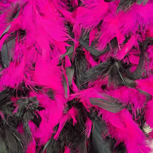 Boa 65grs Fuchsia/ Noir