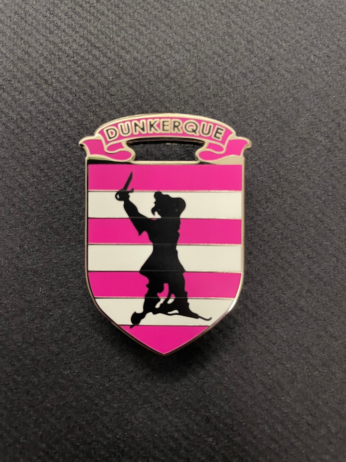 Pins / Broche Dunkerque Jean Bart rose