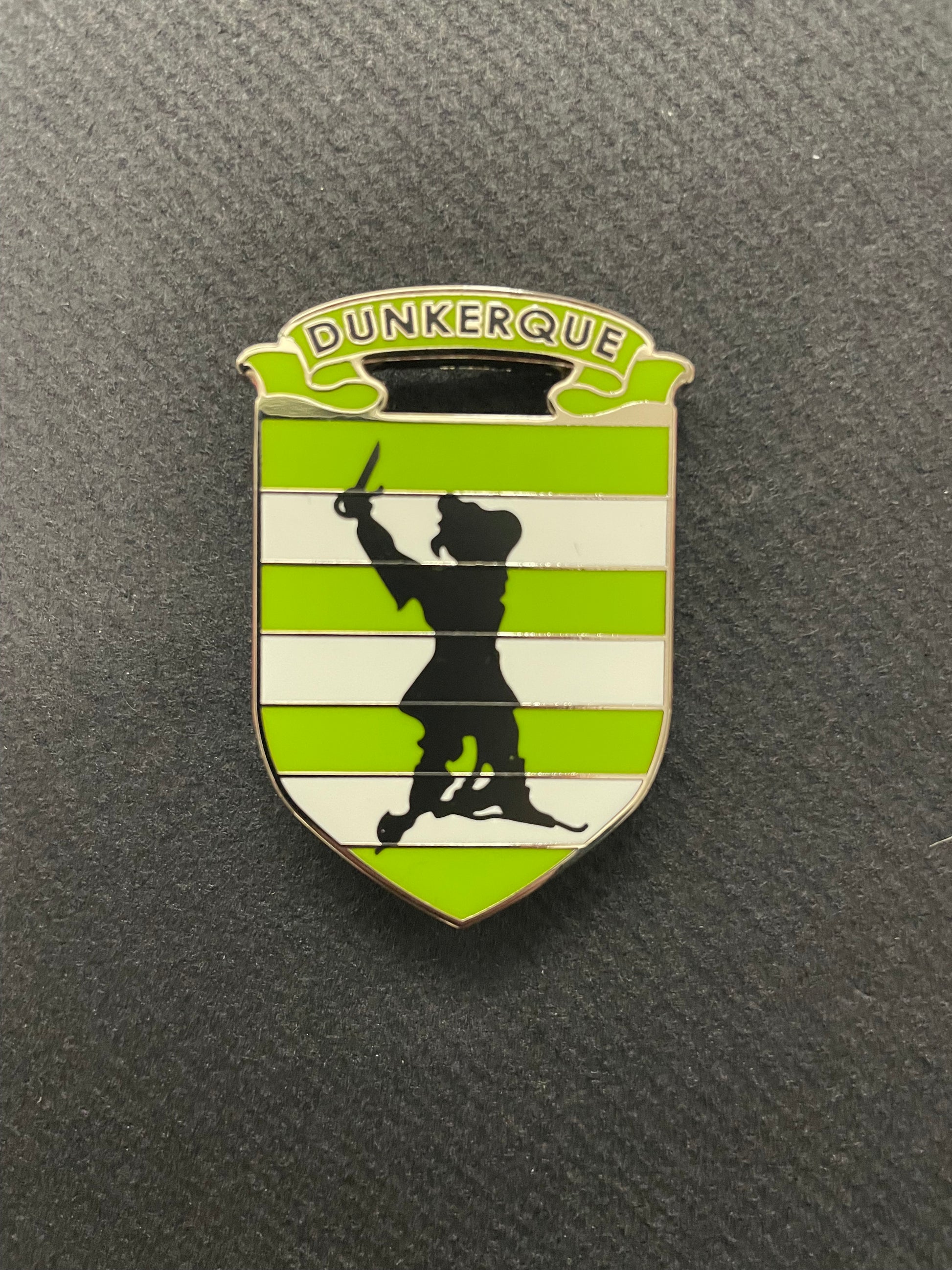 Pins / Broche Dunkerque Jean Bart vert