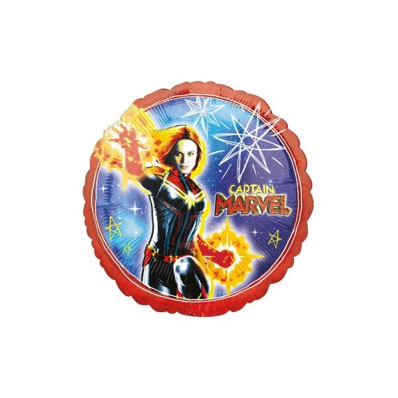 Ballon Alu 43cm - Captain Marvel