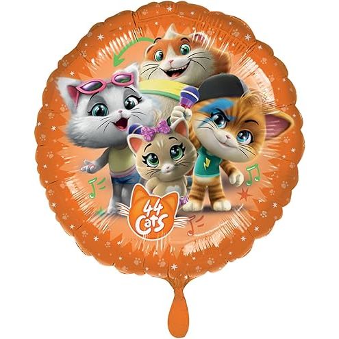 Ballon Alu 43cm - 44 Cats