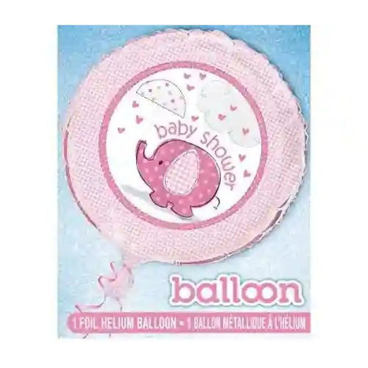 Ballon Alu 46cm - Baby Shower Rose