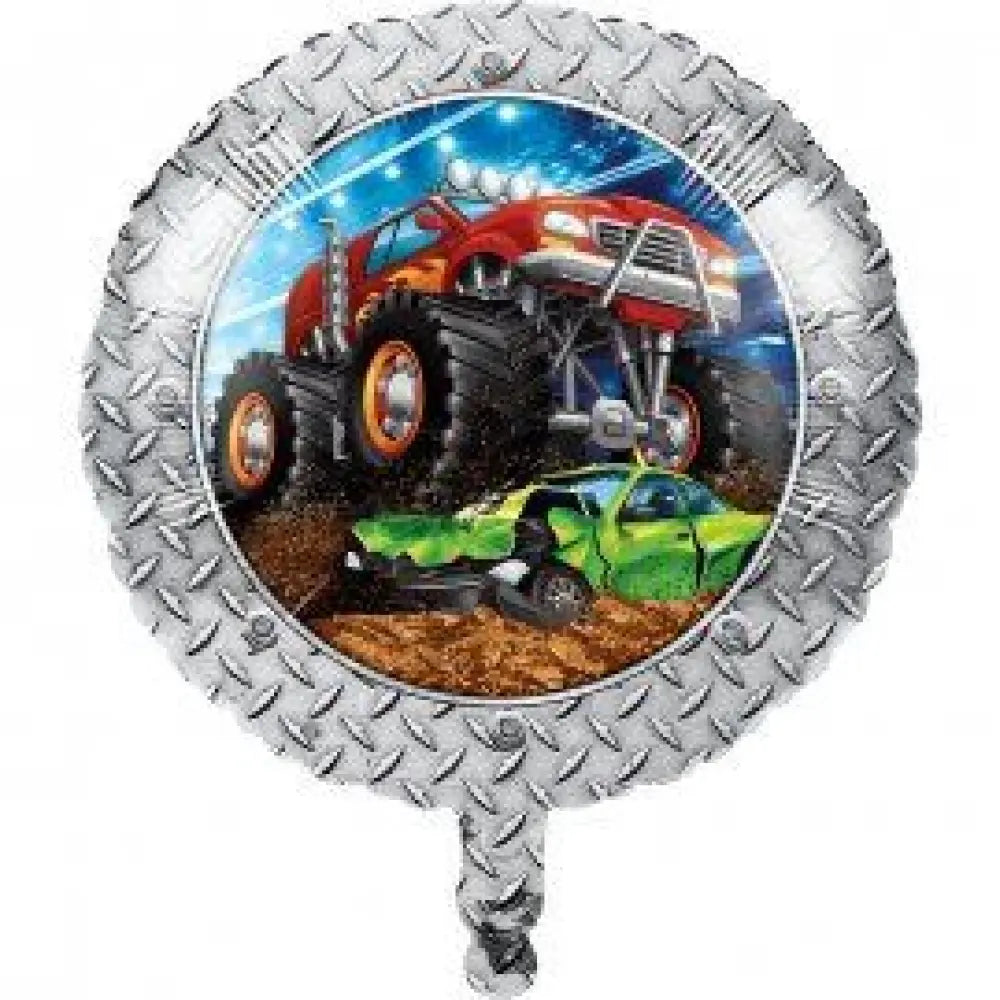 Ballon Alu 46cm - Monster Truck Rallye