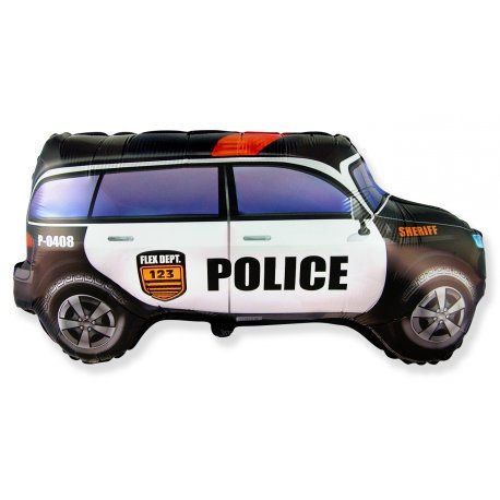 Ballon Voiture de Police - 85x48cm