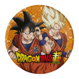 8 Assiettes en Carton D18cm - Dragon Ball