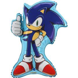 Ballon Alu 1m - Sonic