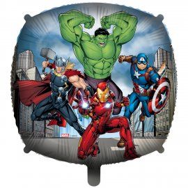 Ballon Alu 46cm - Avengers Carré