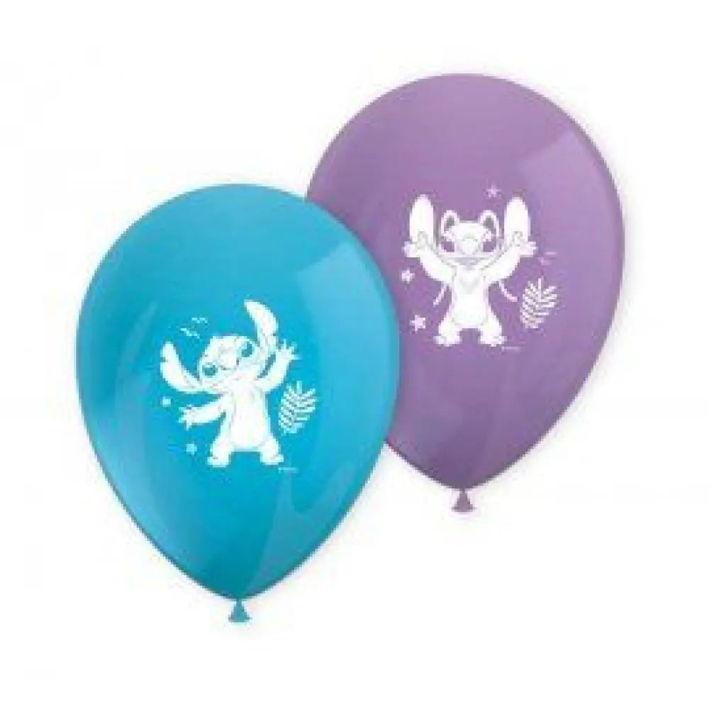 8 Ballons Stitch Latex