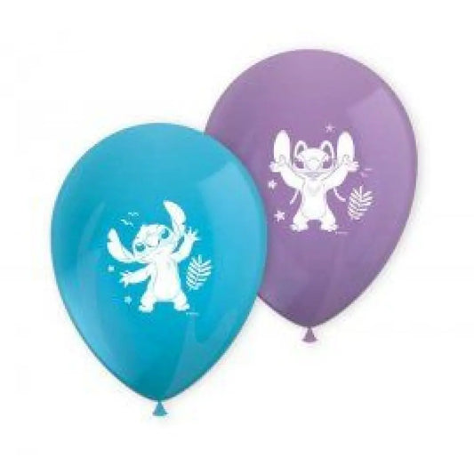 8 Ballons Stitch Latex