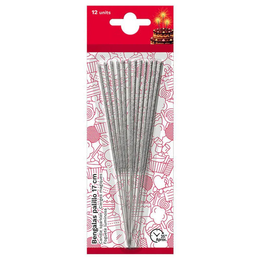 12 Cierges Magiques - H17cm