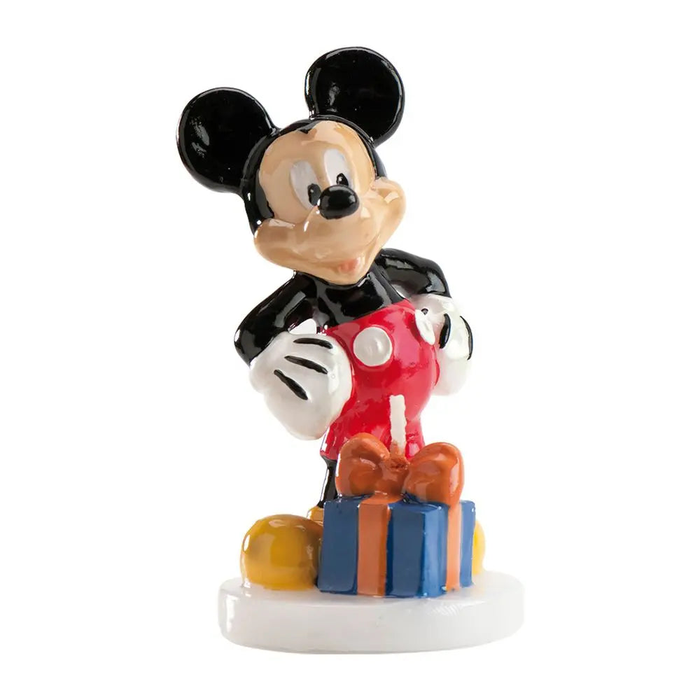 Bougie 3D d'Anniversaire - Mickey - H9cm